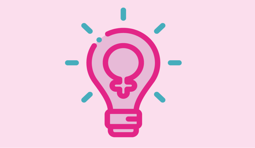 women entrepreneur quotes - light bulb illustration